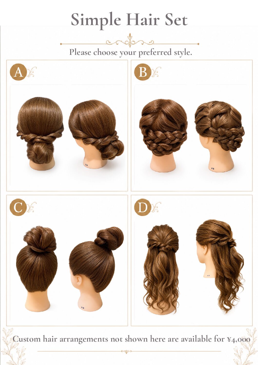 Introduction of fixed price haircuts🎀