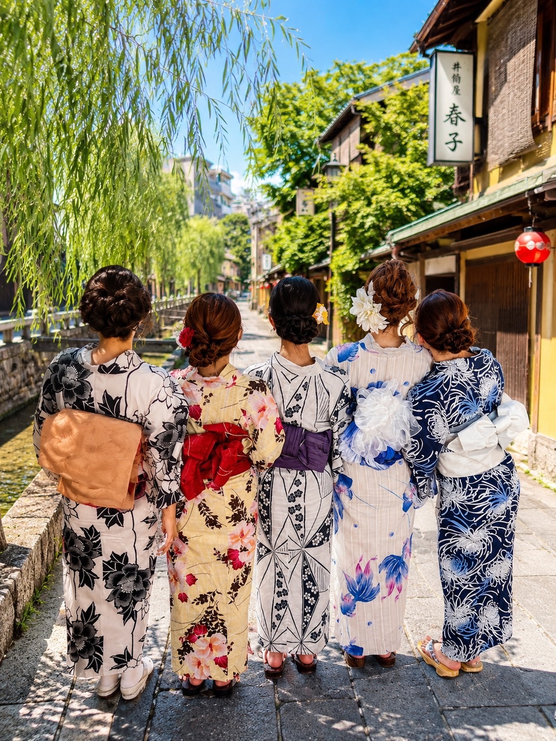 浴衣と着物の違いって？　　　　　　　　　　　　　　　京都でよく頂くご質問をご紹介します。